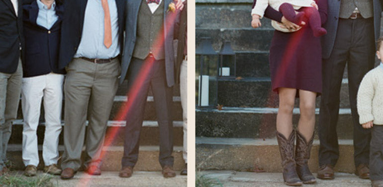 An example of lens flares