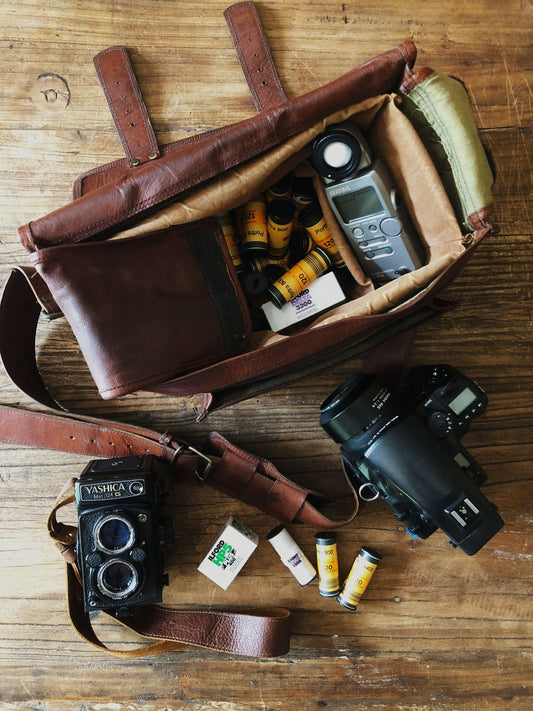 What's In Your Film Camera Bag, Davy Whitener?