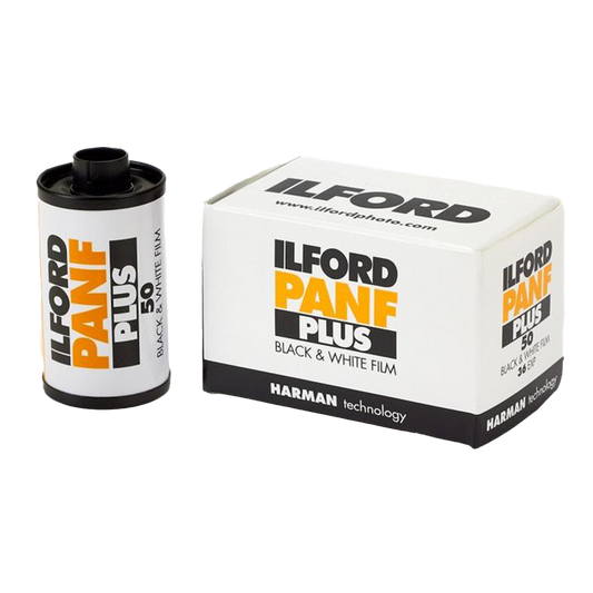 Ilford Pan F+, 35mm, 36 Exp., Black & White Film